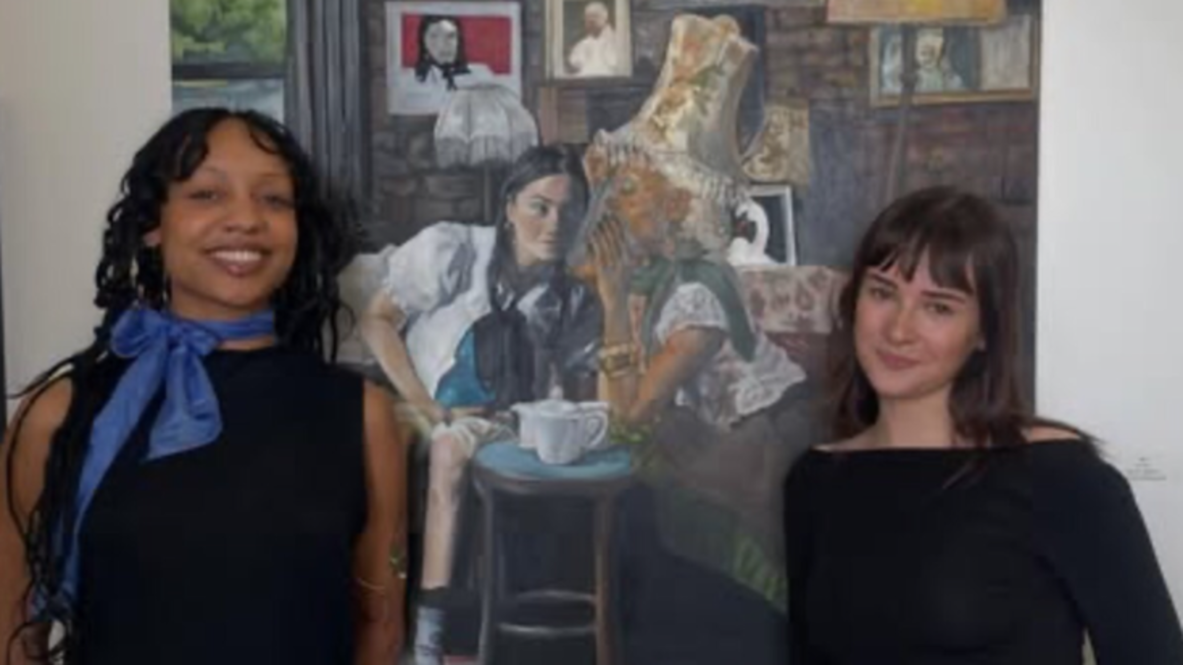 Bray artists Nicole Covurluian and Lauryn Creamer Nwadike: ‘We experienced our coming of age together – we were very chaotic teenagers’